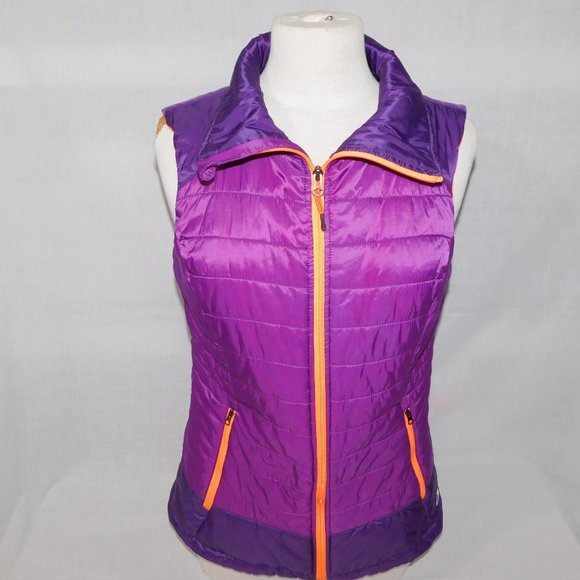 C9 by Champion Womens M Purple  Light Puffer Vest Ventureloft - Picture 2 of 14